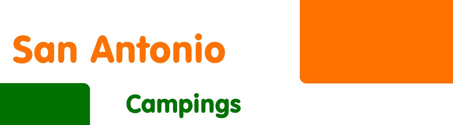 Best campings in San Antonio - Rating & Reviews